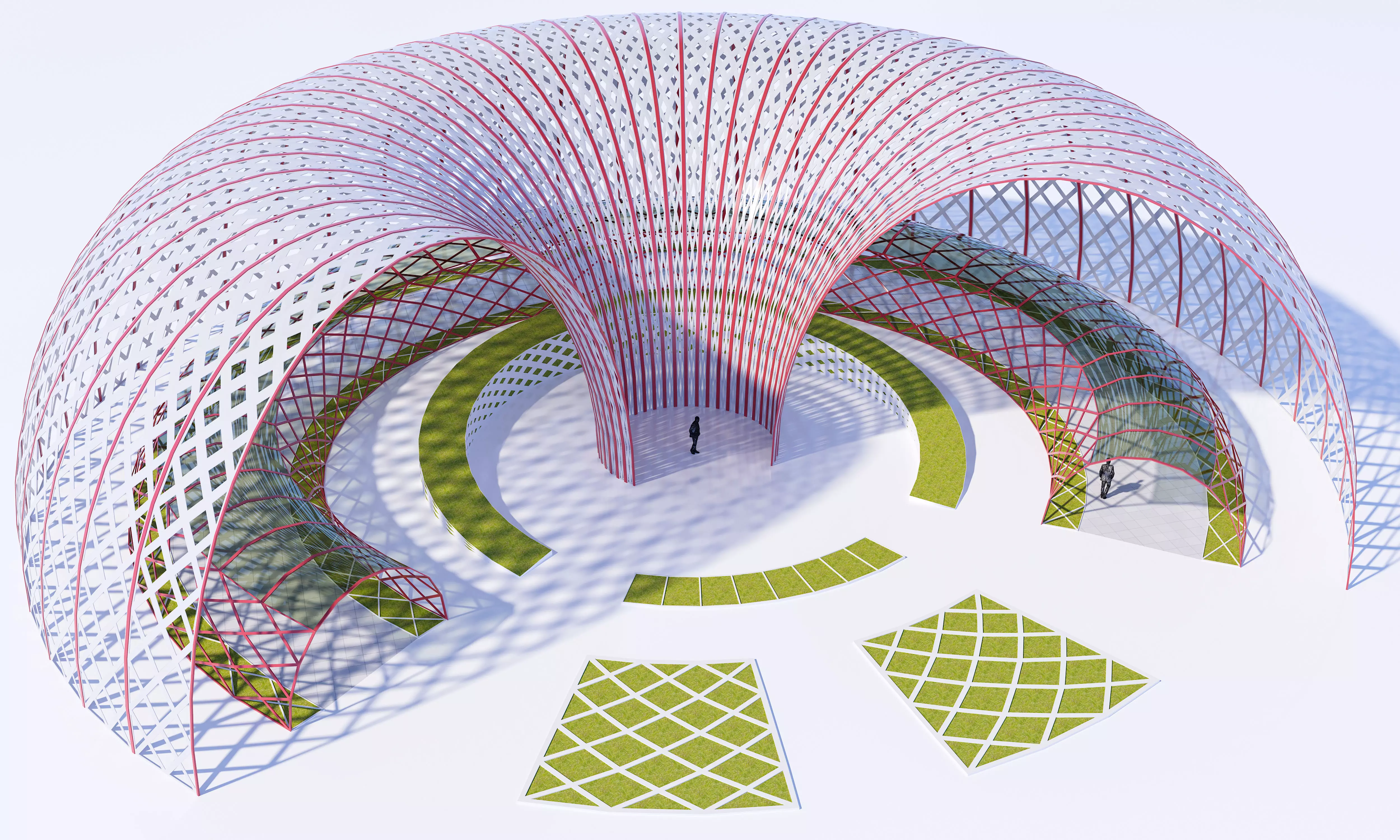 Decor Park 3D model_0