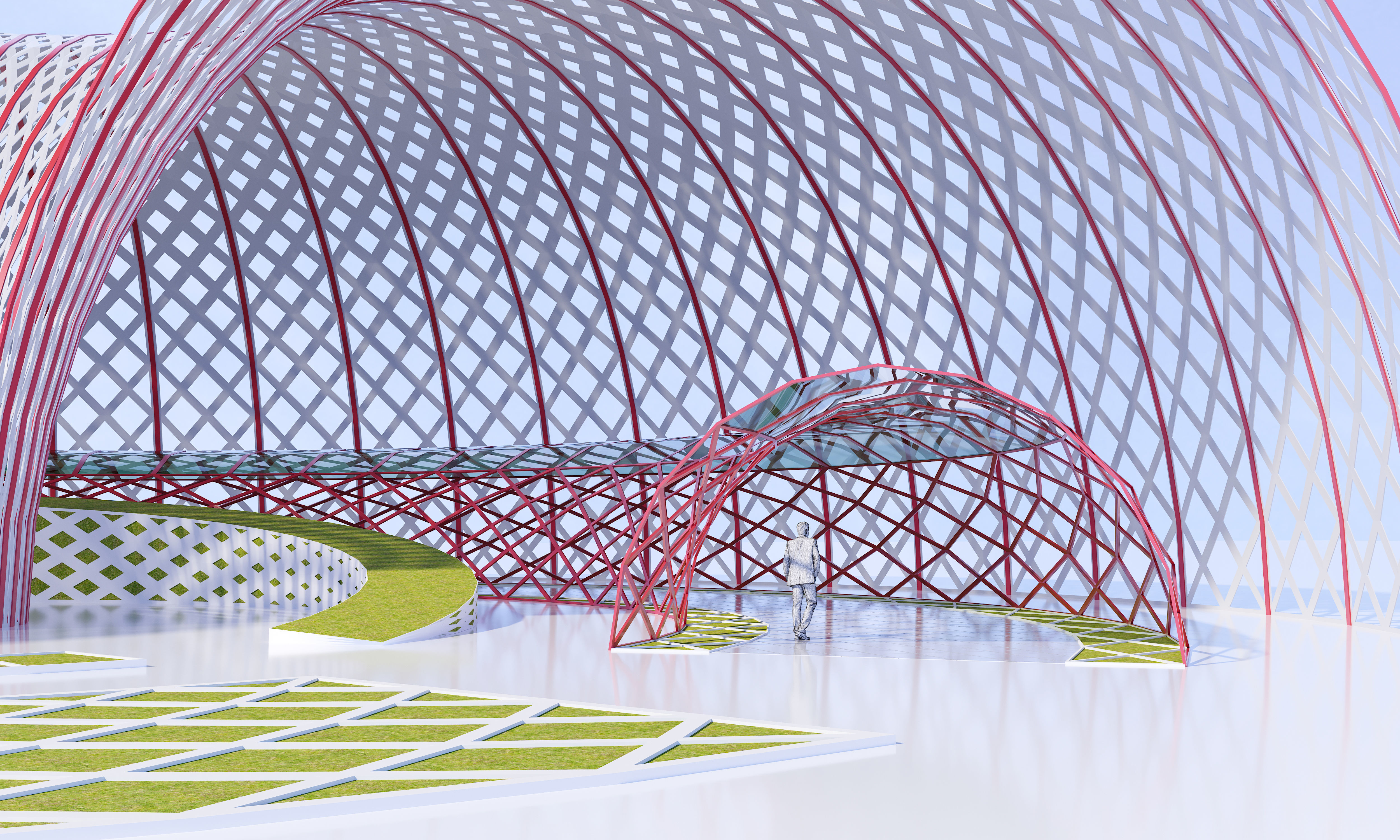 Decor Park 3D model_2