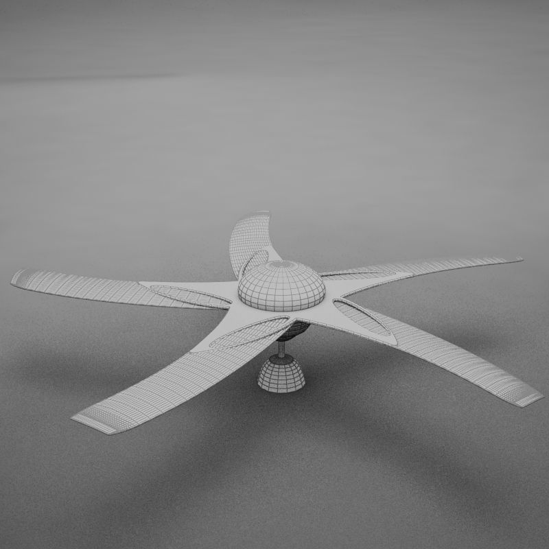 Fan 002 3D model_10