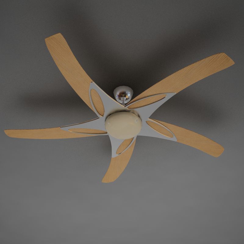 Fan 002 3D model_2