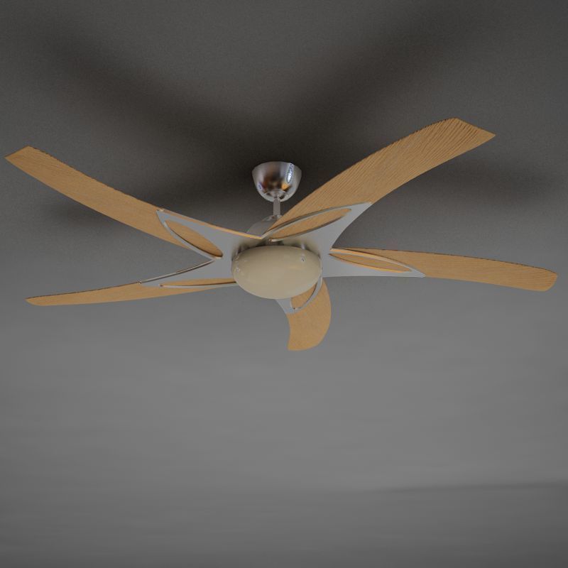 Fan 002 3D model_6