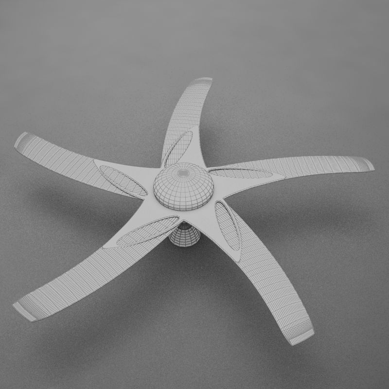 Fan 002 3D model_15