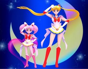 Sailor Moon Chibi Moon Pegasus twinkle bell crystal carillon