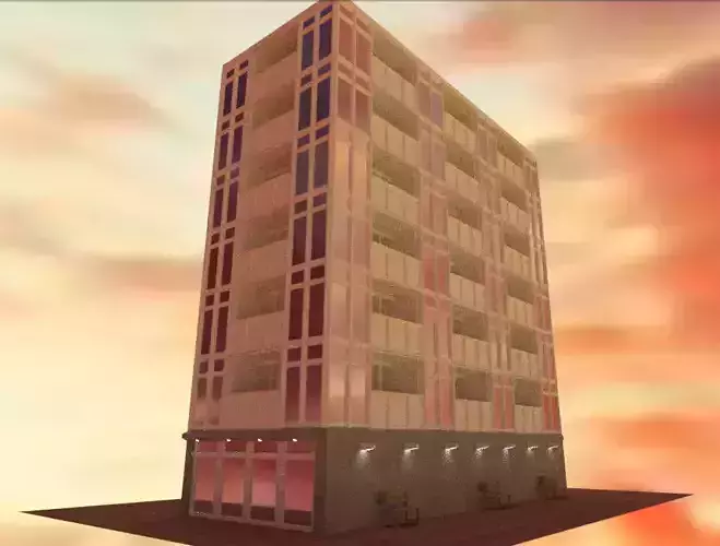 Blender 3D Hotel