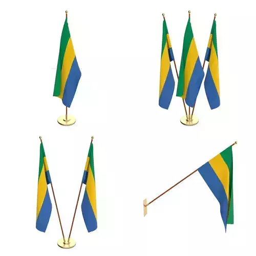 Gabon Flag Pack