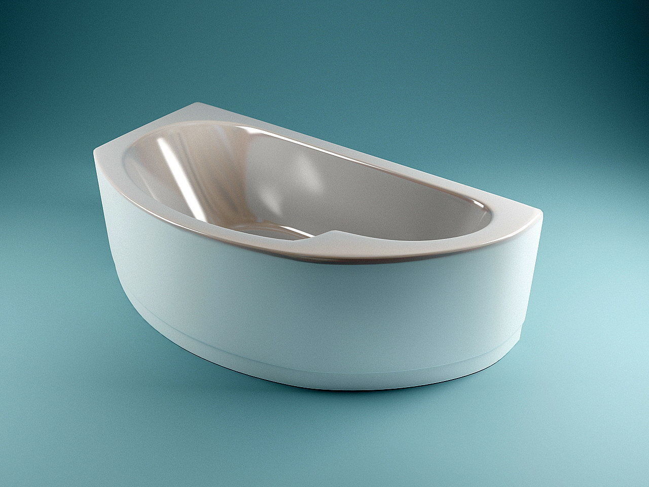Bathtube Hoesch Tornio 3D model