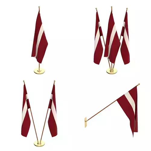 Latvia Flag Pack