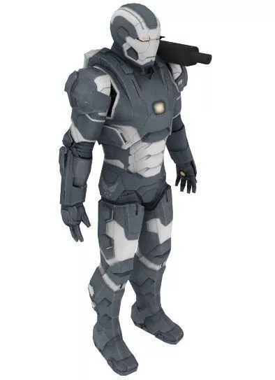 iron black Free 3D model