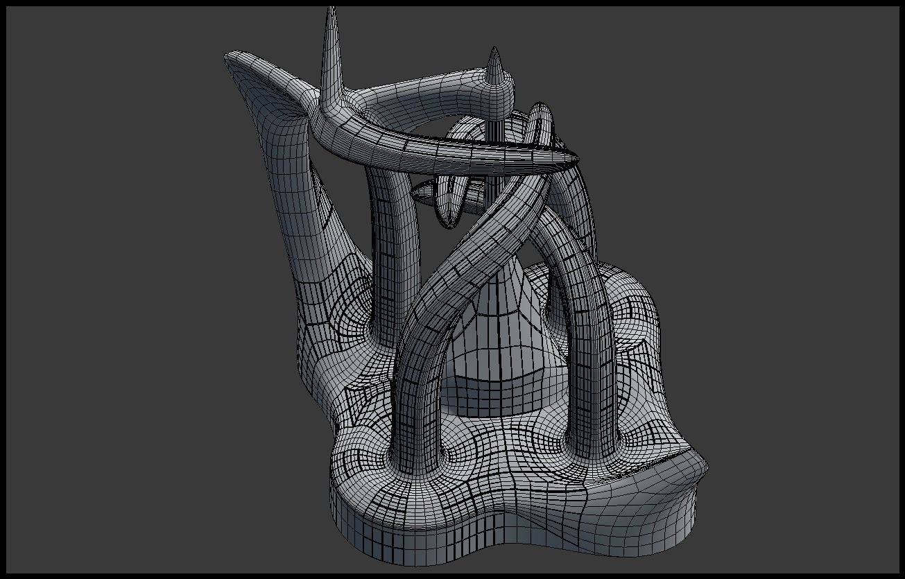 Future skyscraper 3D model_8