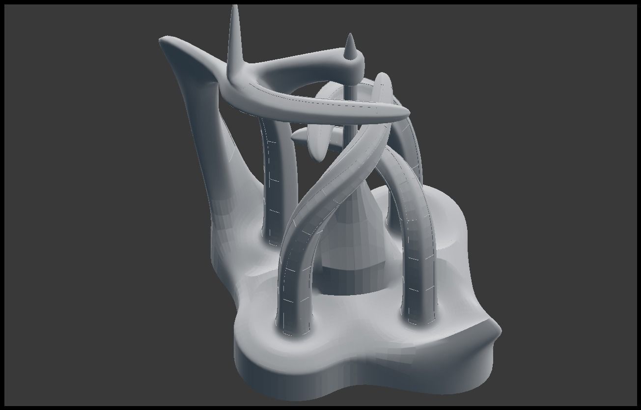 Future skyscraper 3D model_14