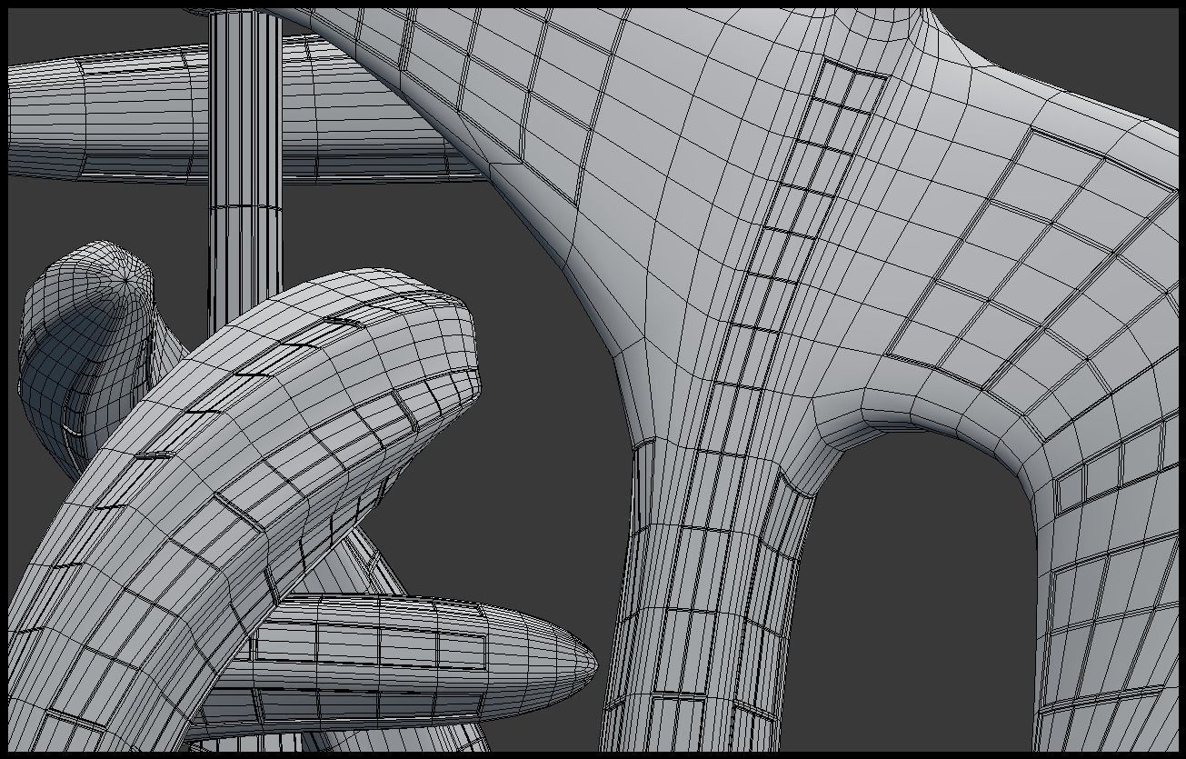 Future skyscraper 3D model_16