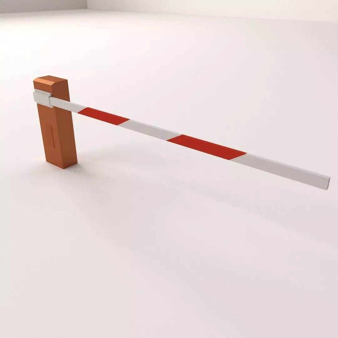 Boom Gate 3D model_0