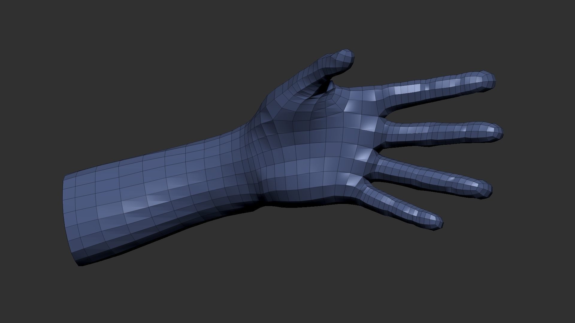 Hand model and sculpt 3D model_2
