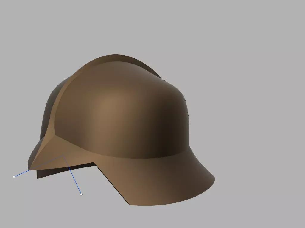 Zeon Soldier helmet 3D print model