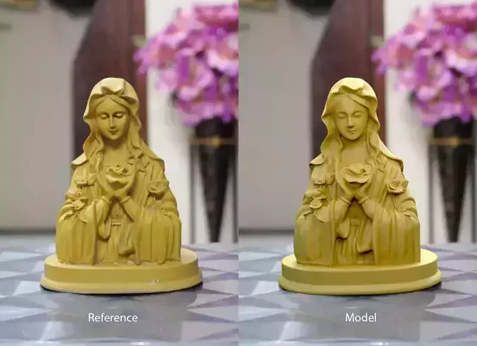 Mother Marry statue ztl