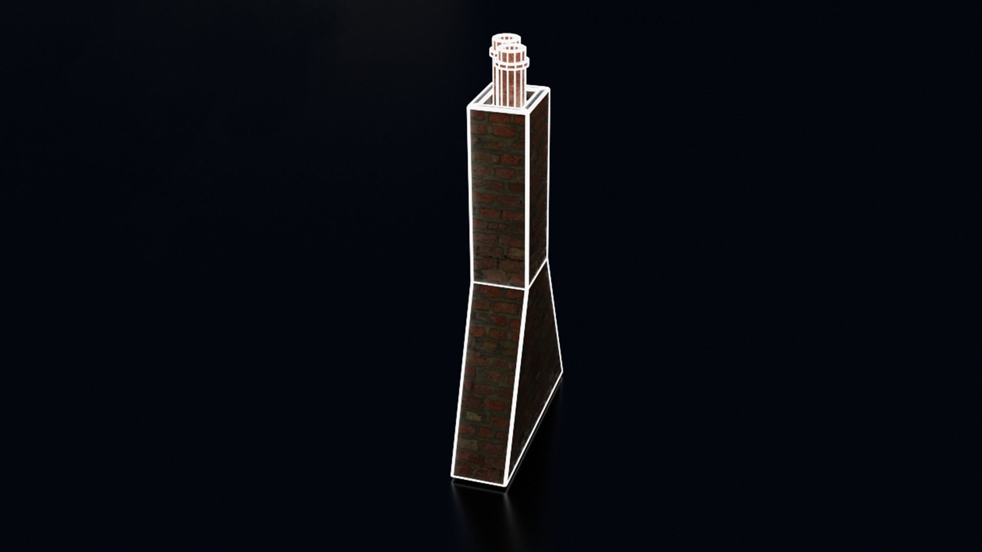 Medieval Castle Keep Modular Kitbash Pack Low-poly 3D model_74