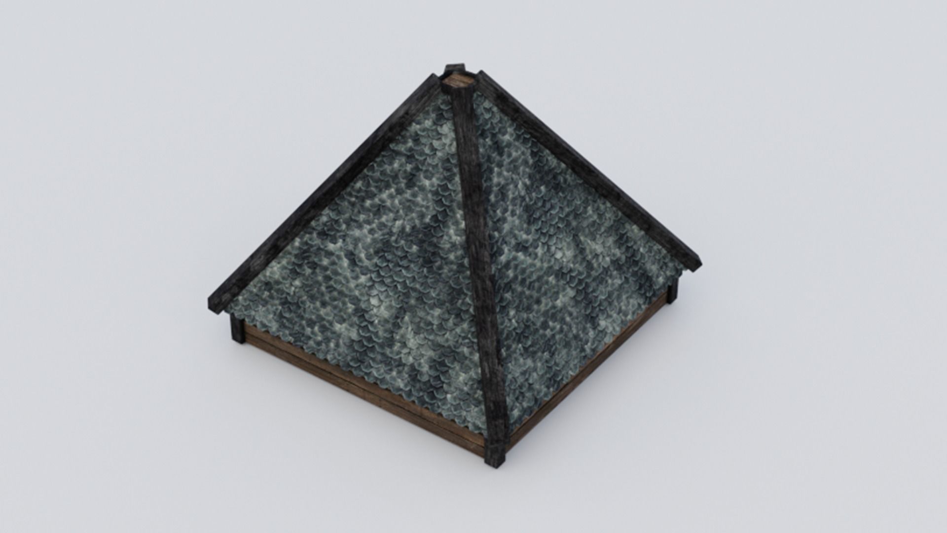 Medieval Castle Keep Modular Kitbash Pack Low-poly 3D model_36