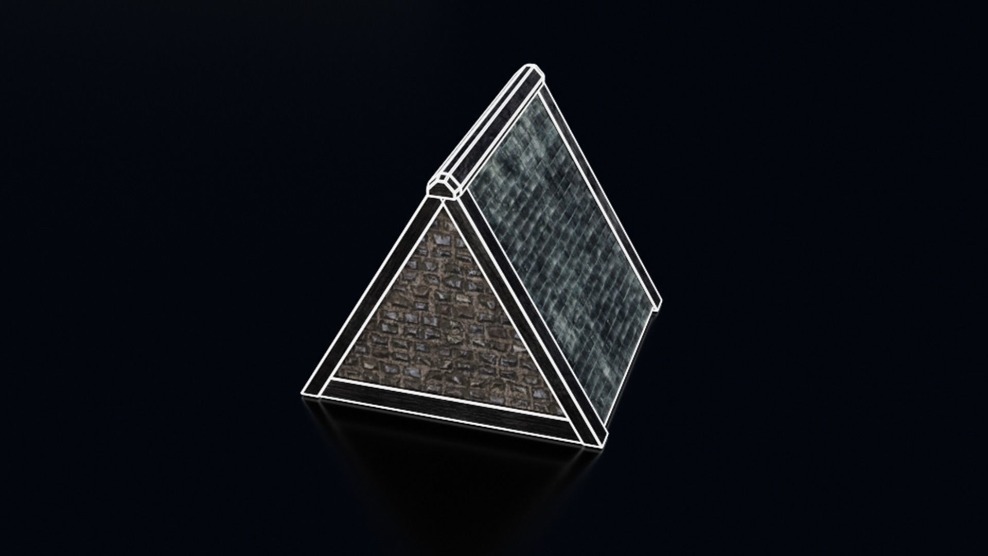 Medieval Castle Keep Modular Kitbash Pack Low-poly 3D model_86