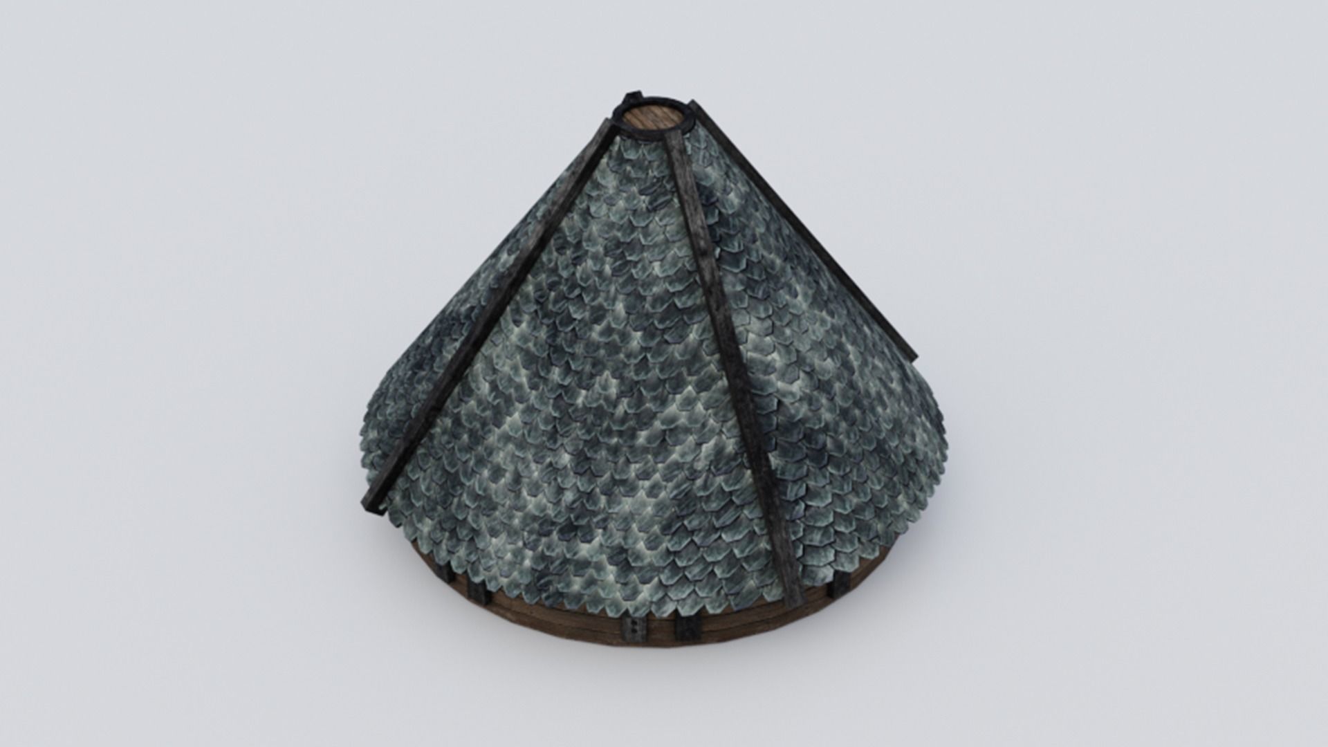 Medieval Castle Keep Modular Kitbash Pack Low-poly 3D model_37