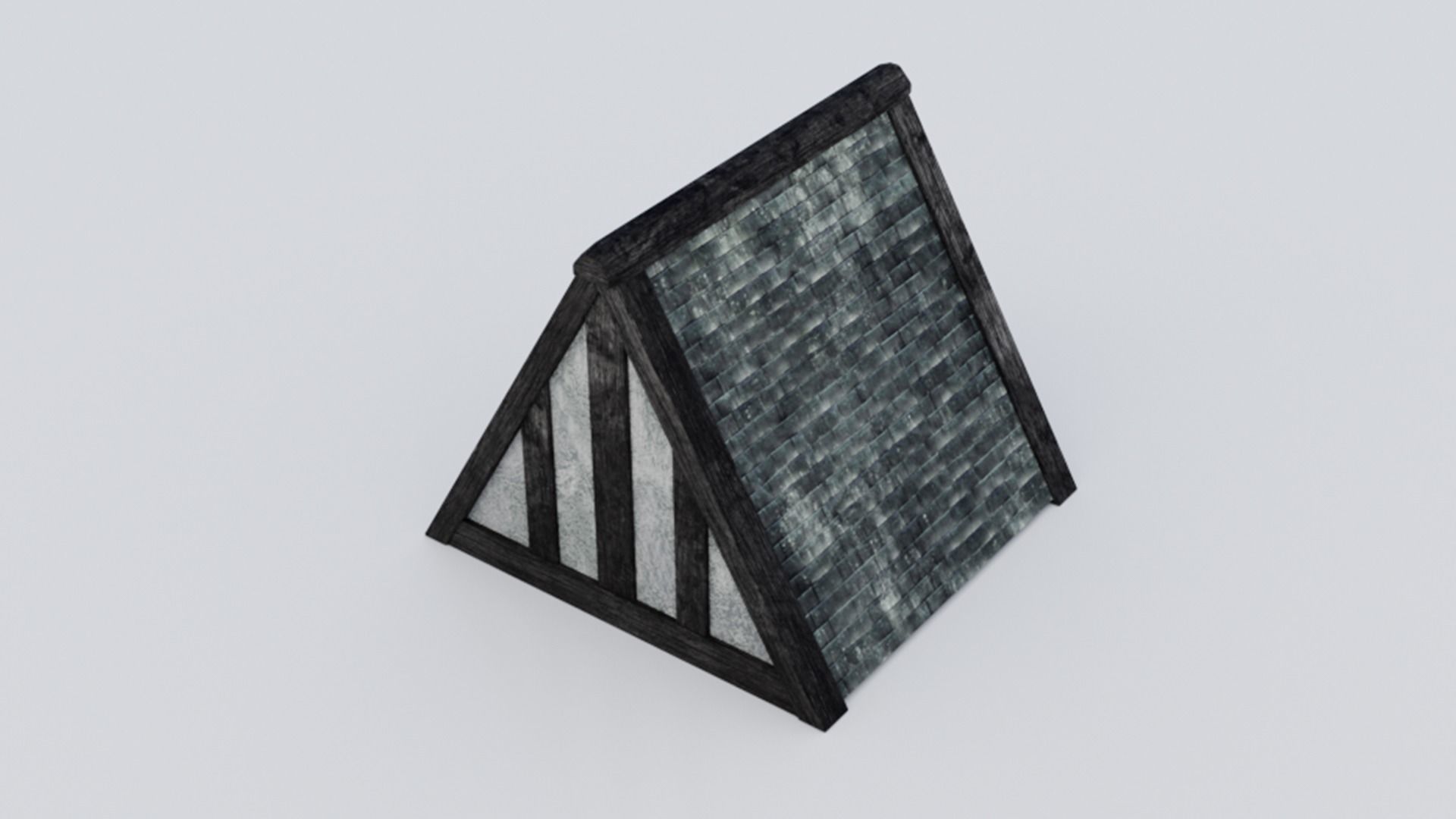 Medieval Castle Keep Modular Kitbash Pack Low-poly 3D model_34