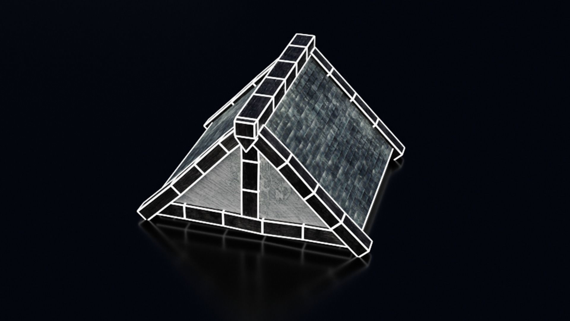 Medieval Castle Keep Modular Kitbash Pack Low-poly 3D model_108