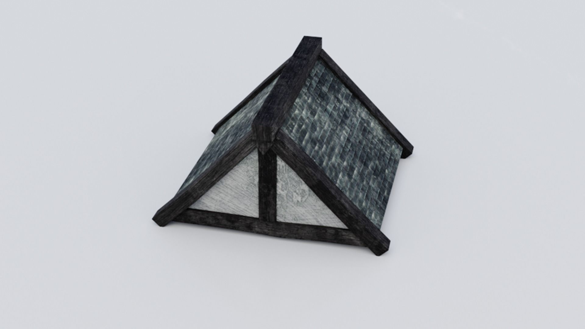 Medieval Castle Keep Modular Kitbash Pack Low-poly 3D model_54