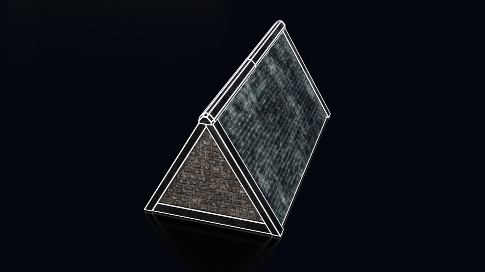 Medieval Castle Keep Modular Kitbash Pack Low-poly 3D model_83