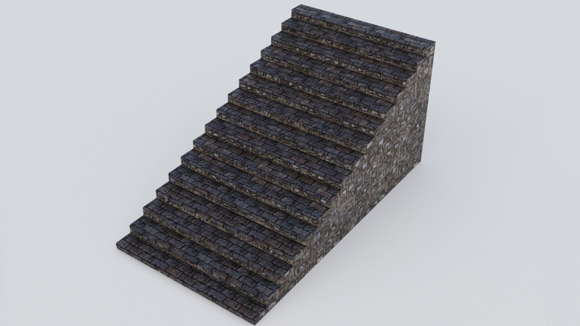 Medieval Castle Keep Modular Kitbash Pack Low-poly 3D model_15