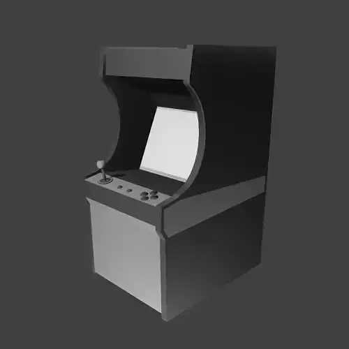 Low Poly Arcade Machine