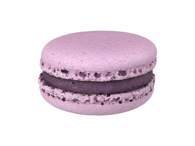 Photorealistic Macaron 3D Scan 4 3D model
