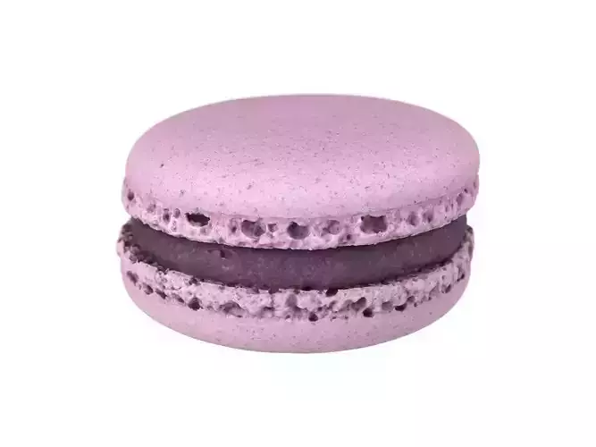 Photorealistic Macaron 3D Scan 4 3D model