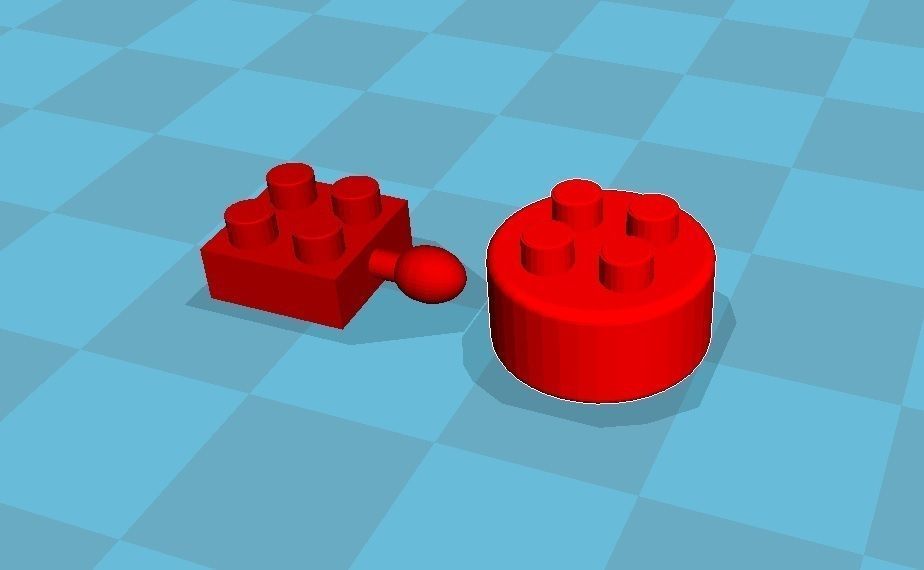 Print Block Small Wheels 3D print model_1