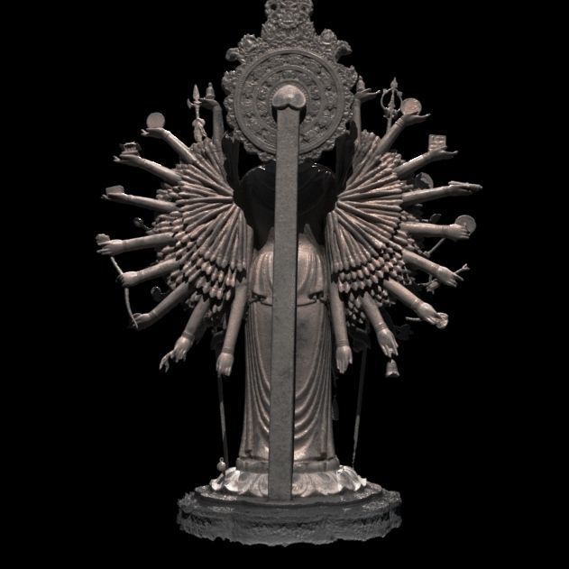 SENJYU KANNON 3D model_4