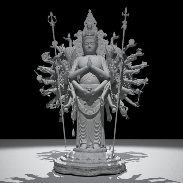 SENJYU KANNON 3D model_10