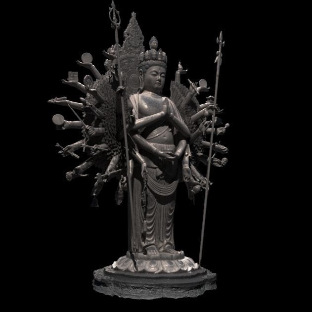 SENJYU KANNON 3D model_9