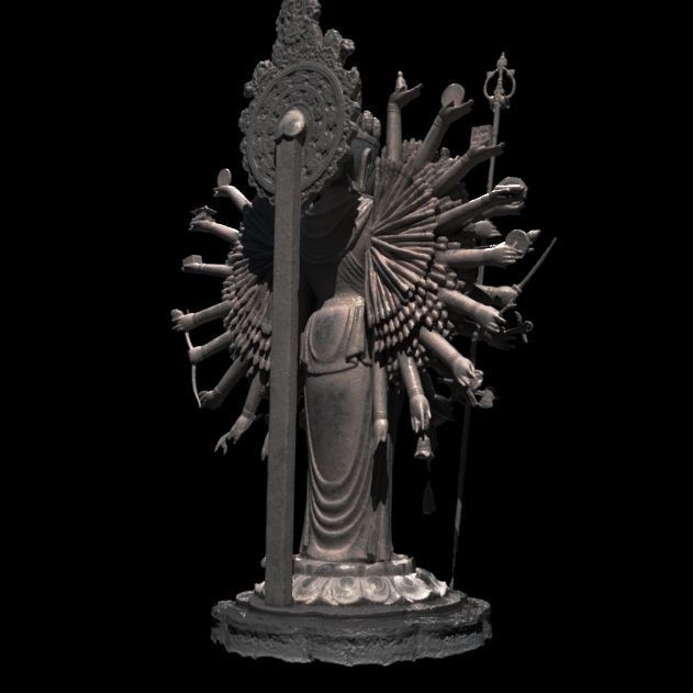 SENJYU KANNON 3D model_5
