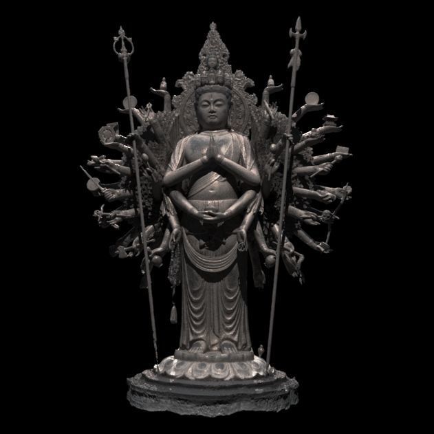 SENJYU KANNON 3D model_1