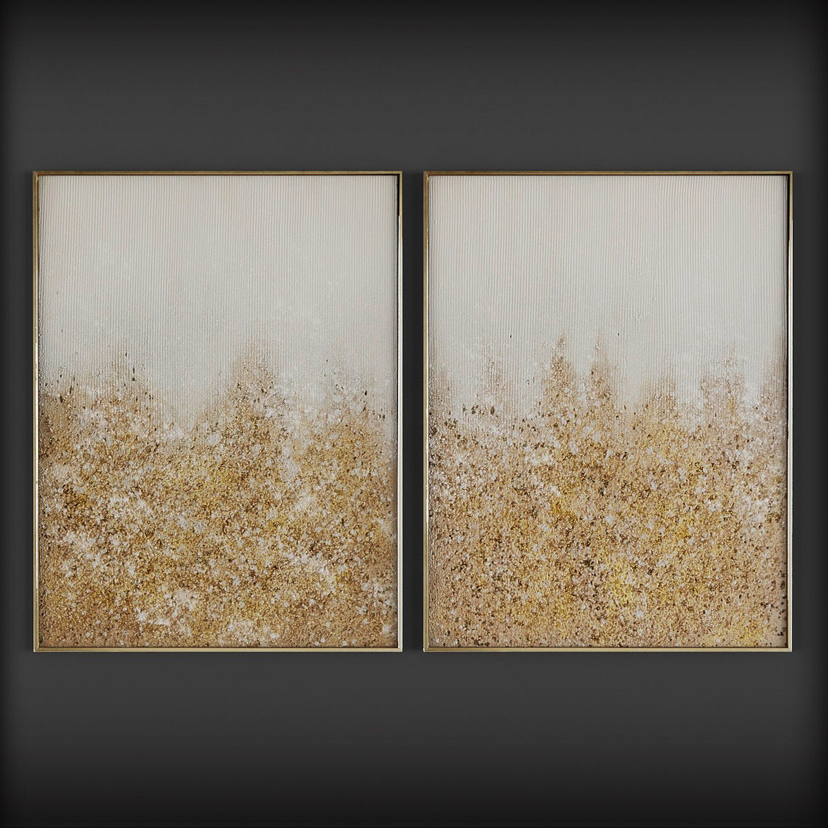 Picture Frames Low-poly 3D model_2