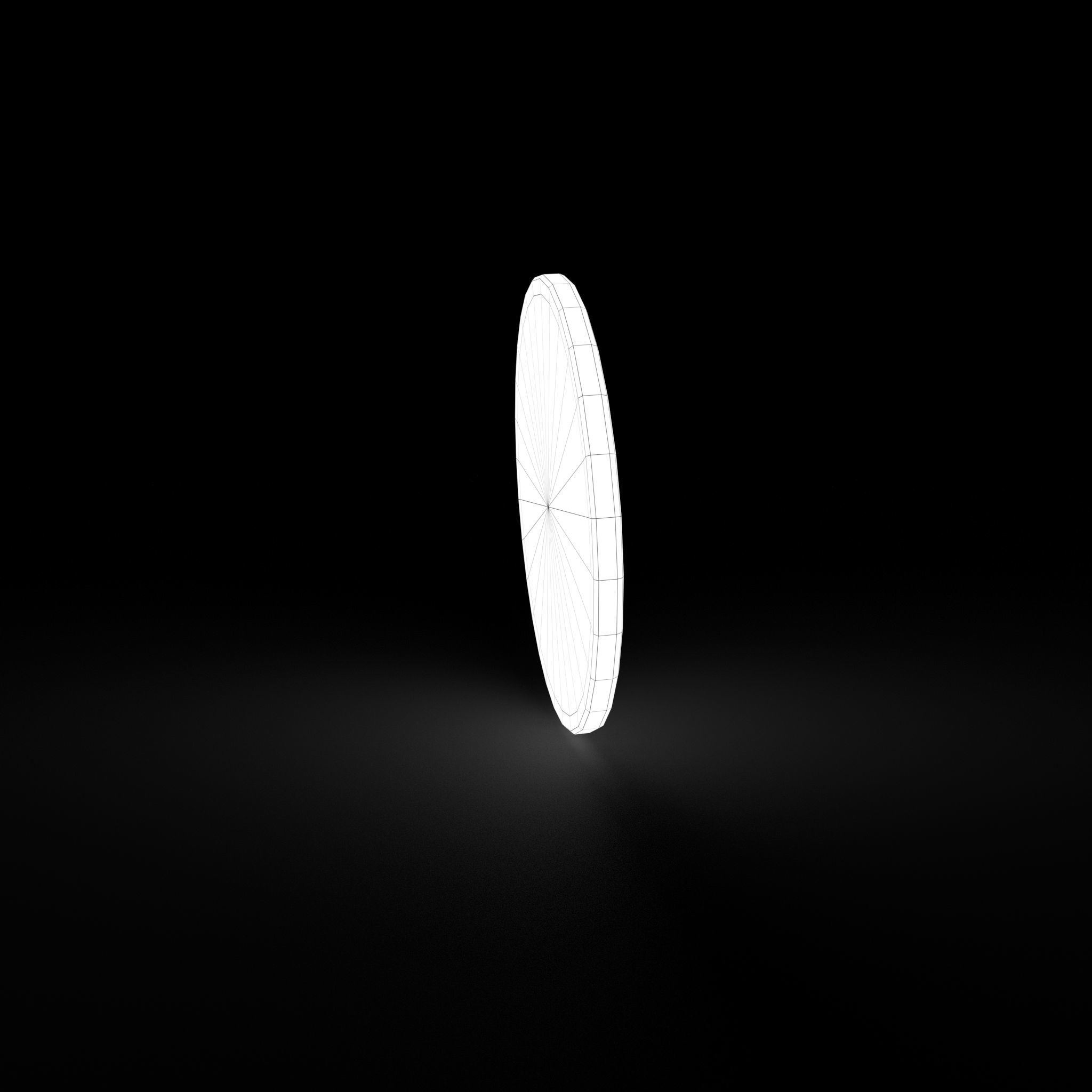 Medieval Tavern Plate Low-poly 3D model_33