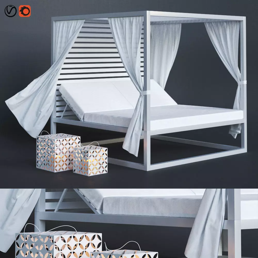 Daybed GANDIABLASCO 3D model_0