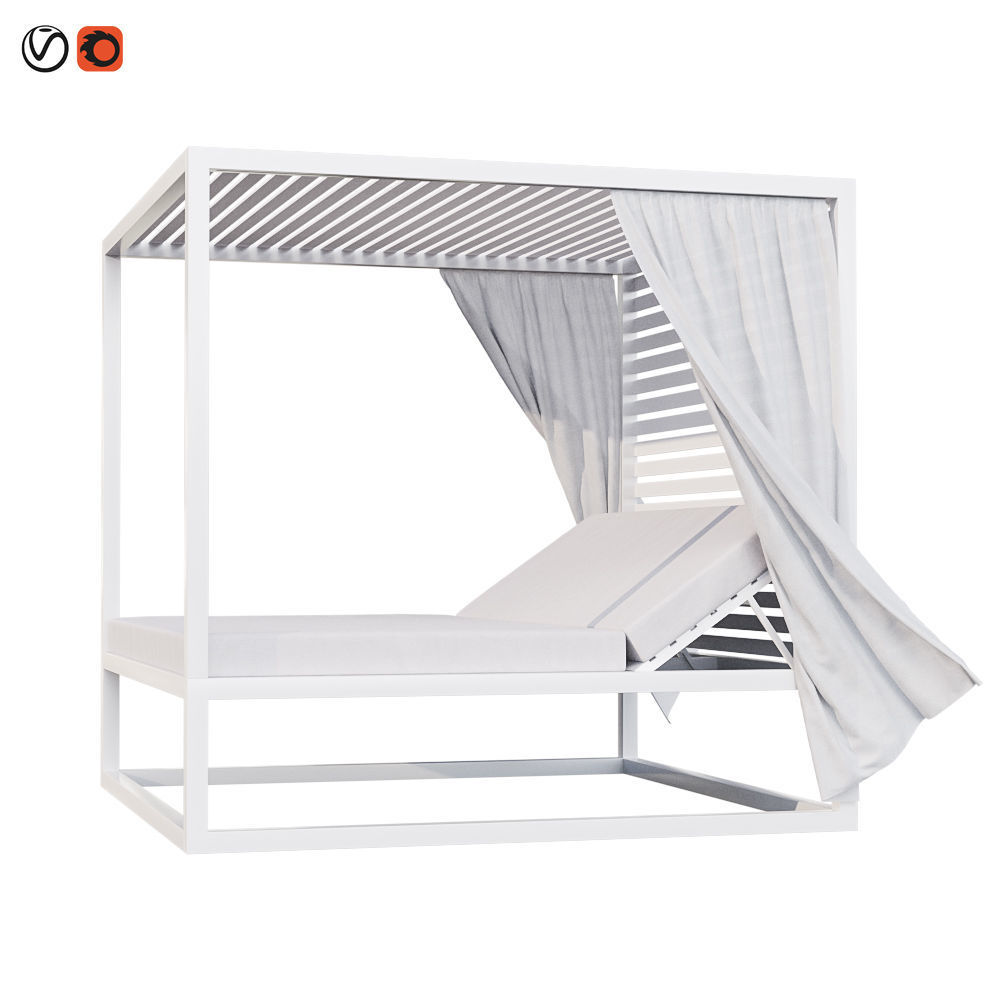 Daybed GANDIABLASCO 3D model_1