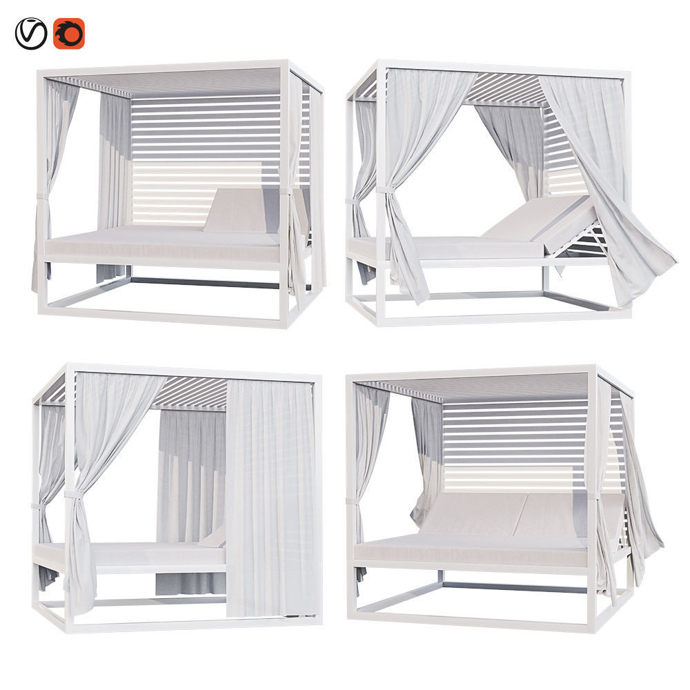 Daybed GANDIABLASCO 3D model_2