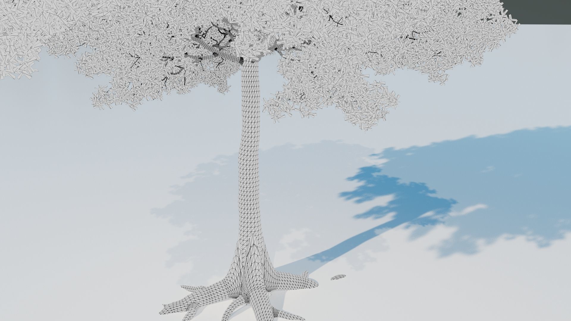 Tree 3D model Low-poly 3D model_3