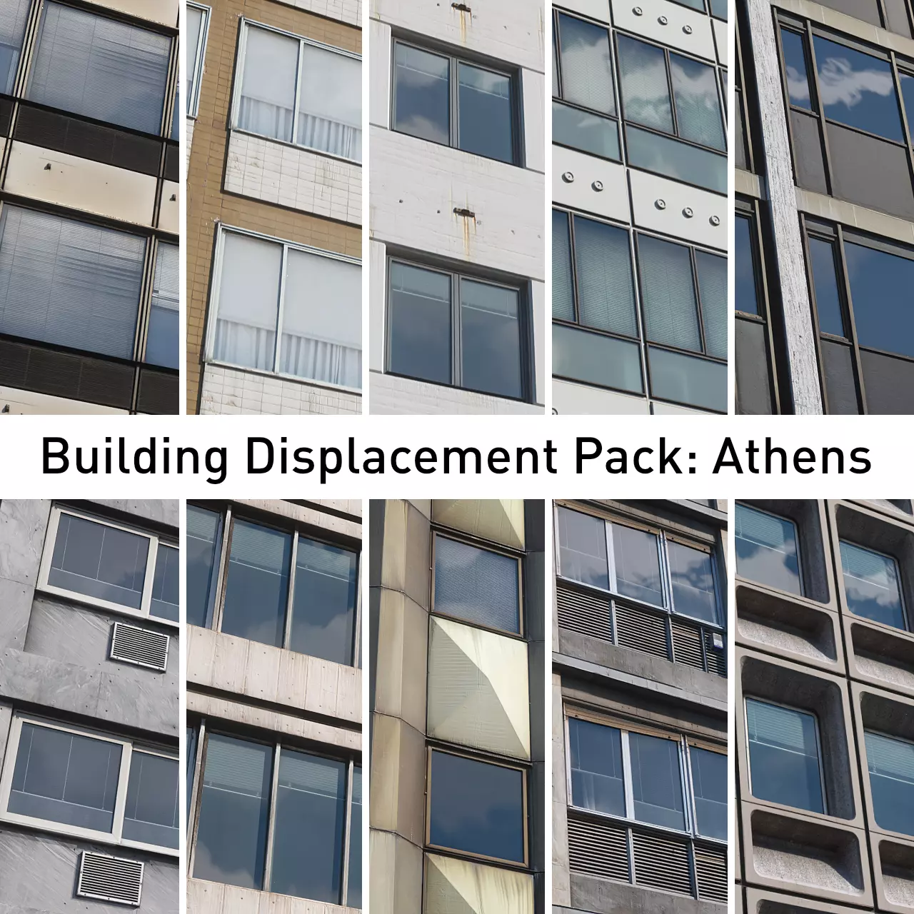 Building Displacement Pack Athens Texture_0