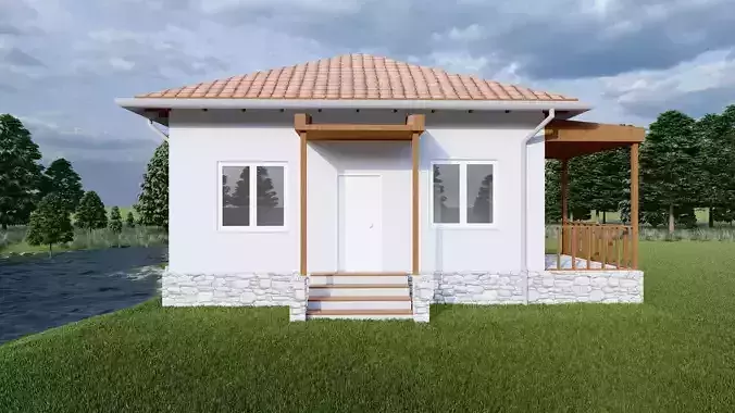 Village House with terrace