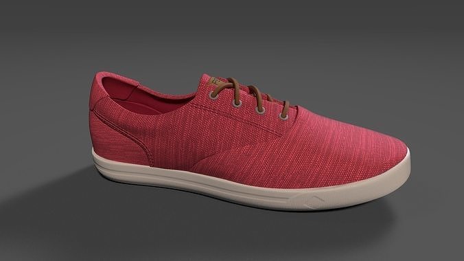 SPERRY Mens Striper II CVO Baja Sneakers Low-poly 3D model