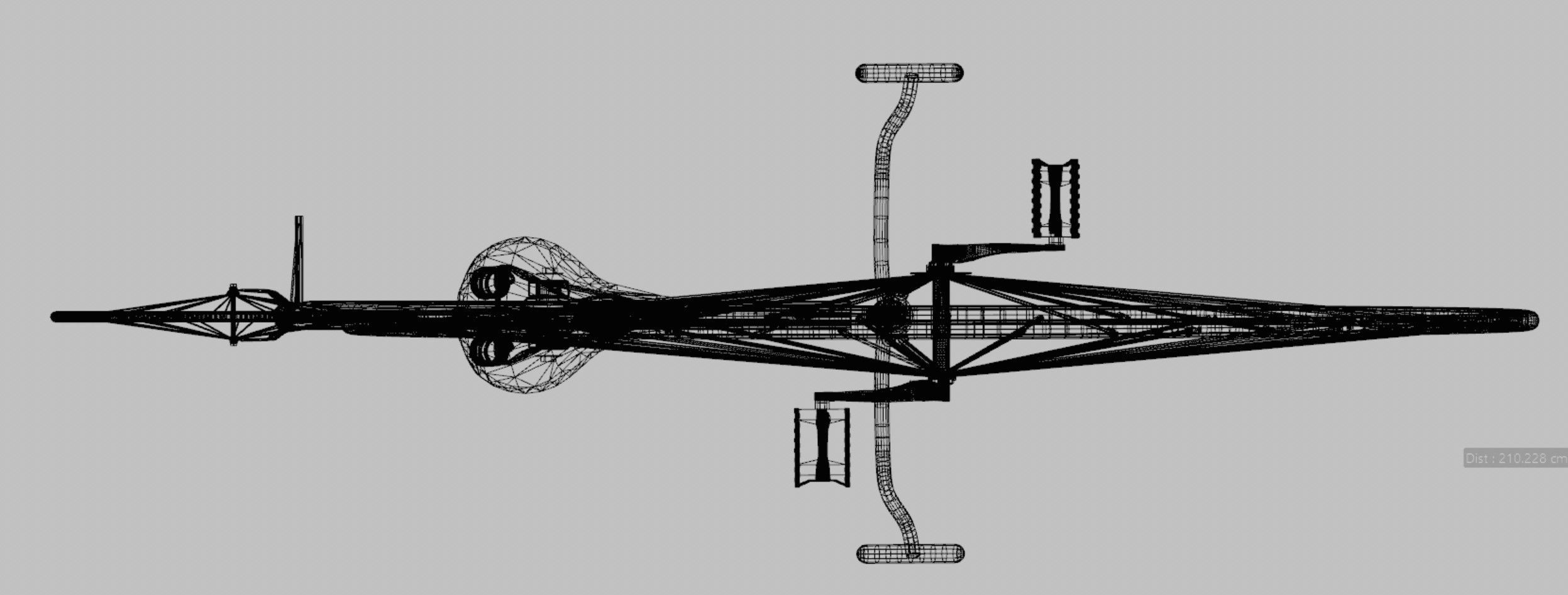 Penny Farthing - PBR 3D model_6