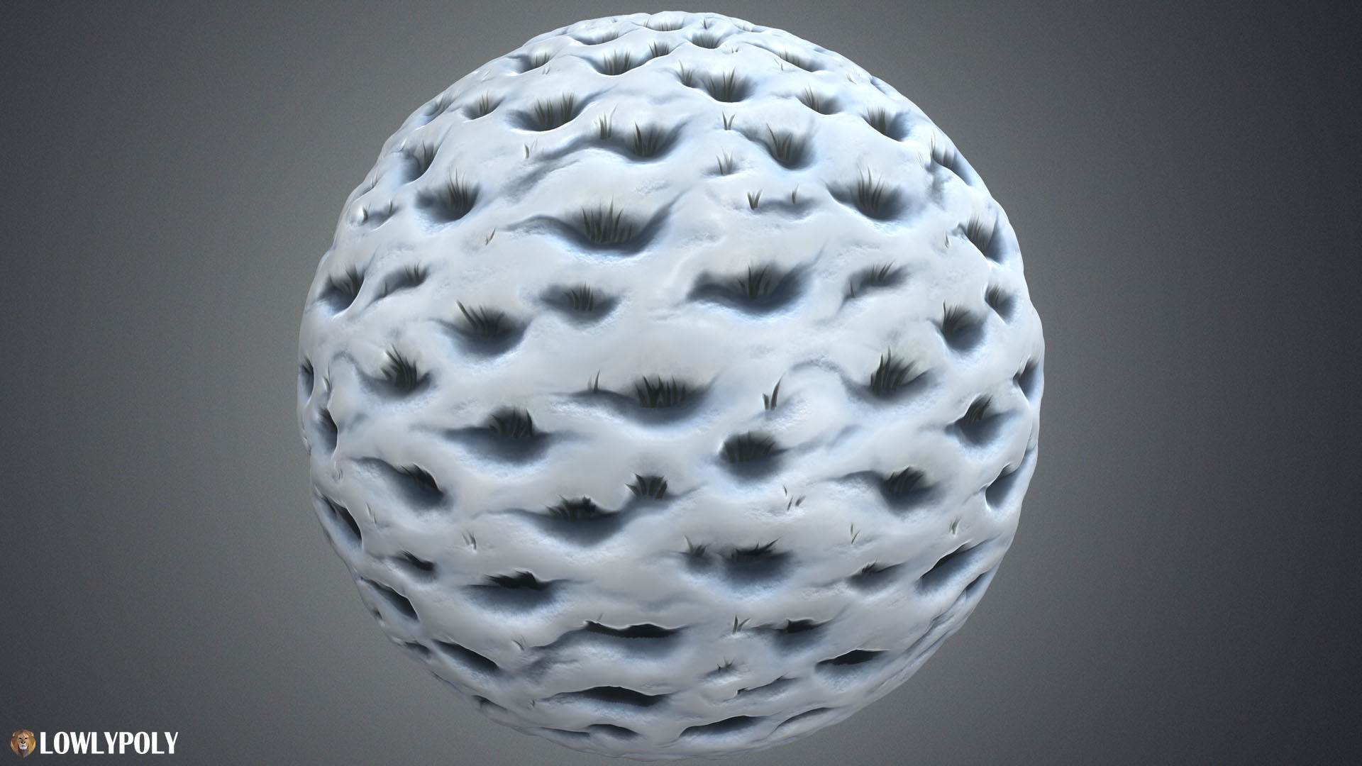 Stylized Snow Vol 24 - Hand Painted Texture Pack Texture_2