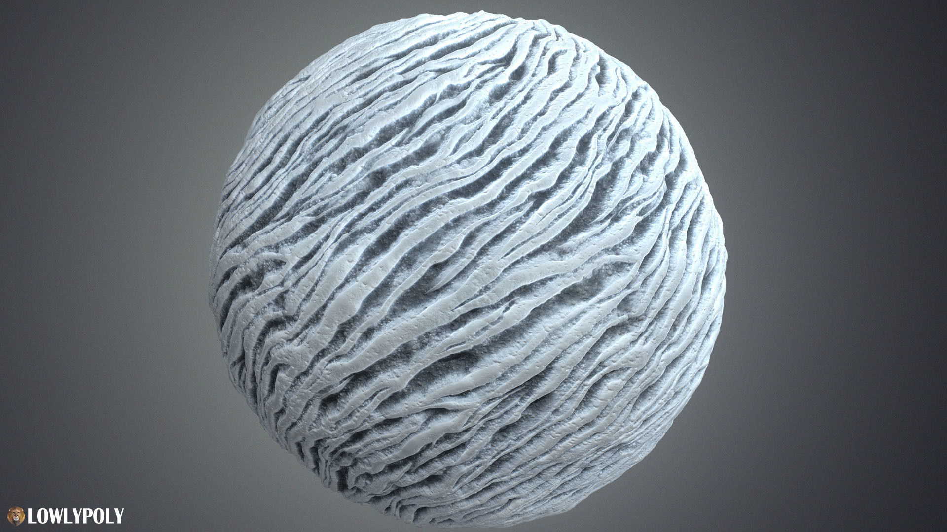 Stylized Snow Vol 24 - Hand Painted Texture Pack Texture_4