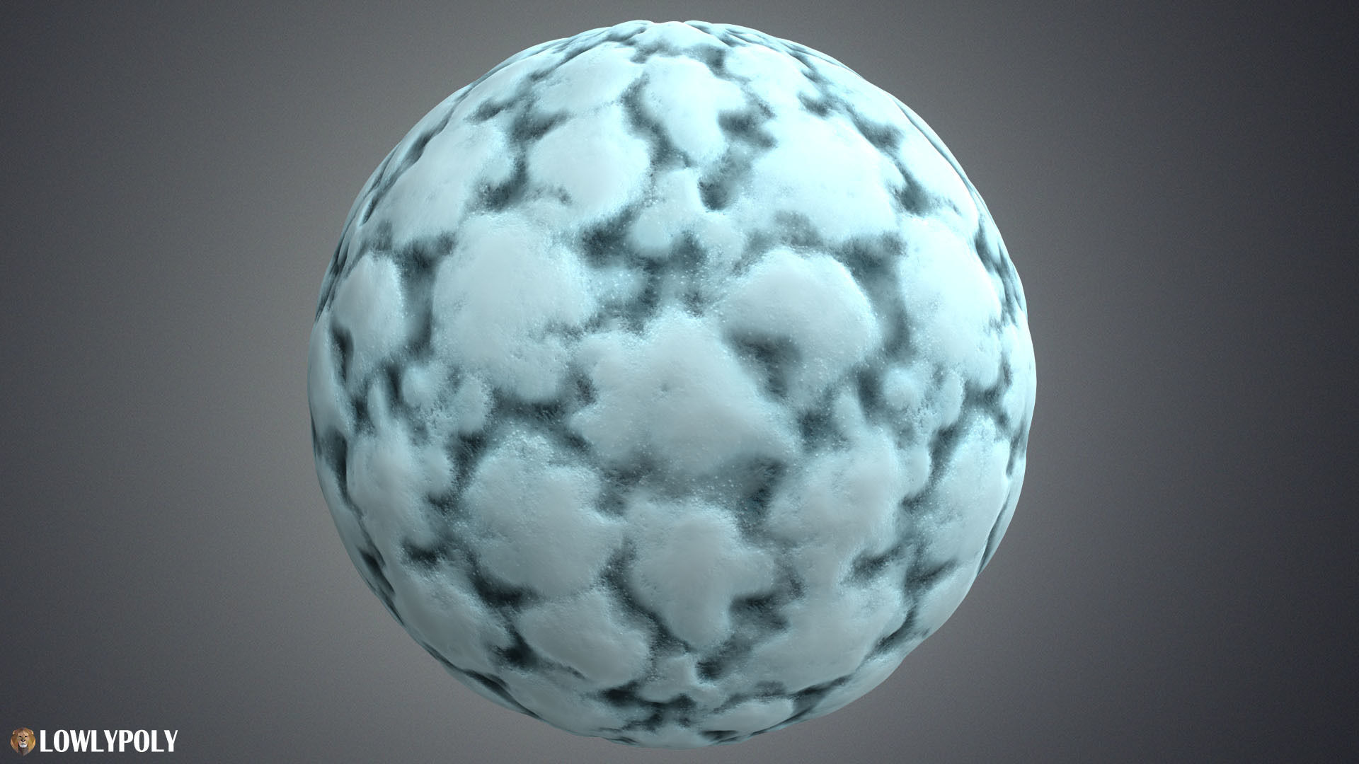 Stylized Snow Vol 24 - Hand Painted Texture Pack Texture_6